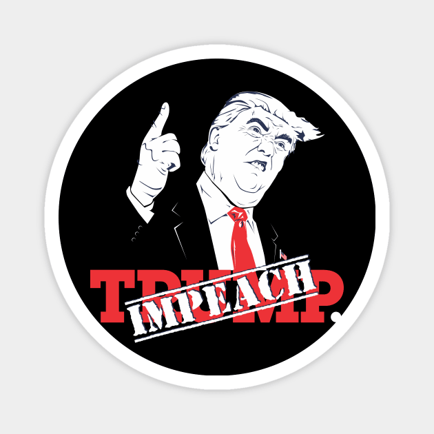 Impeach Trump Magnet by dgandolfo